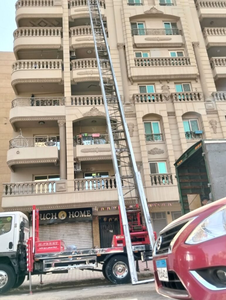 شركات نقل الاثاث بالعبور - ونش رفع عفش شركة وصال الهيدروليكي